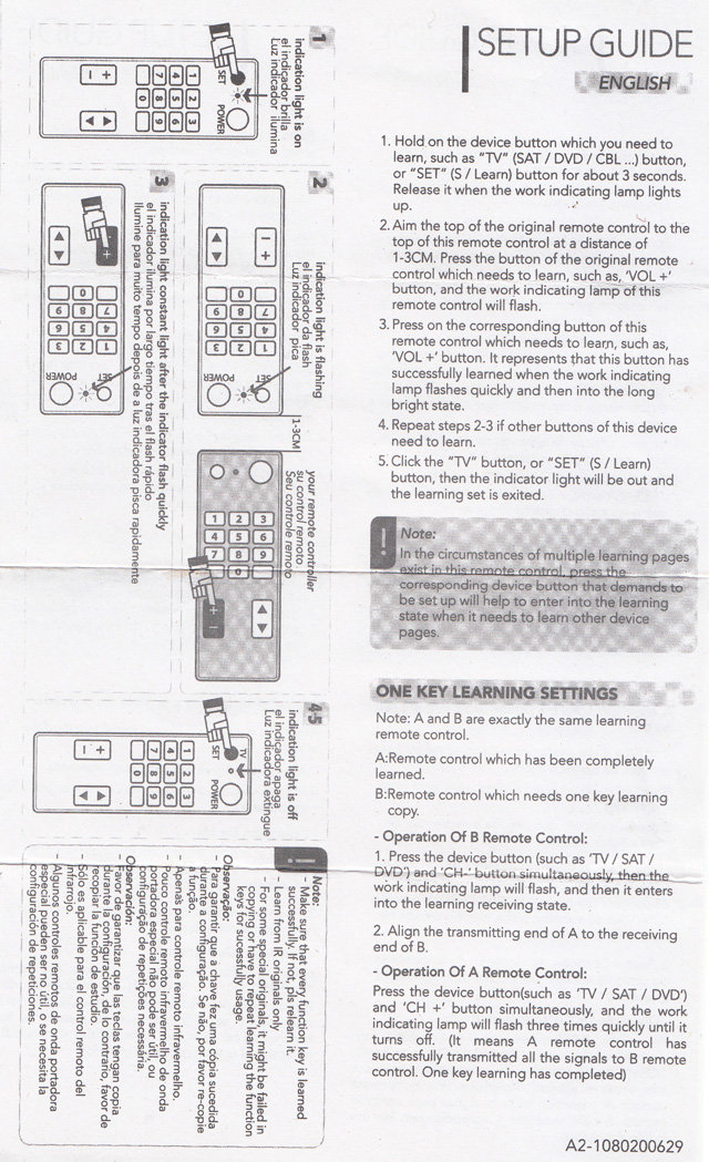 L336 remote controller manual