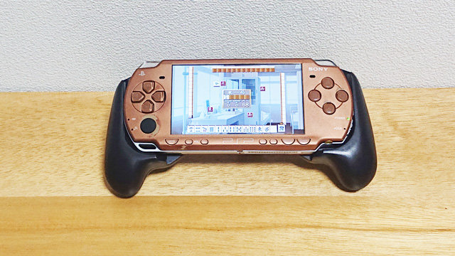 PSP にゲームグリップ