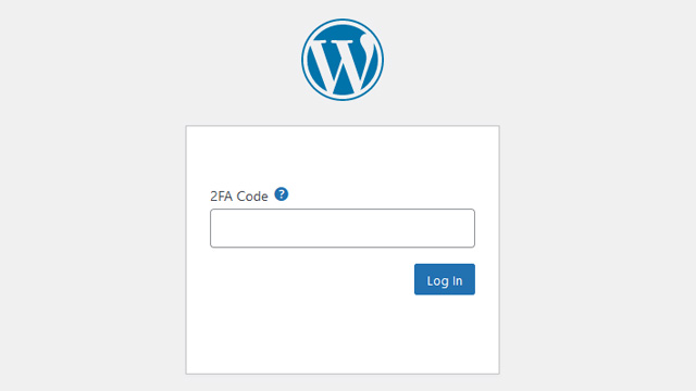 WordPess の2段階認証でのログイン方法