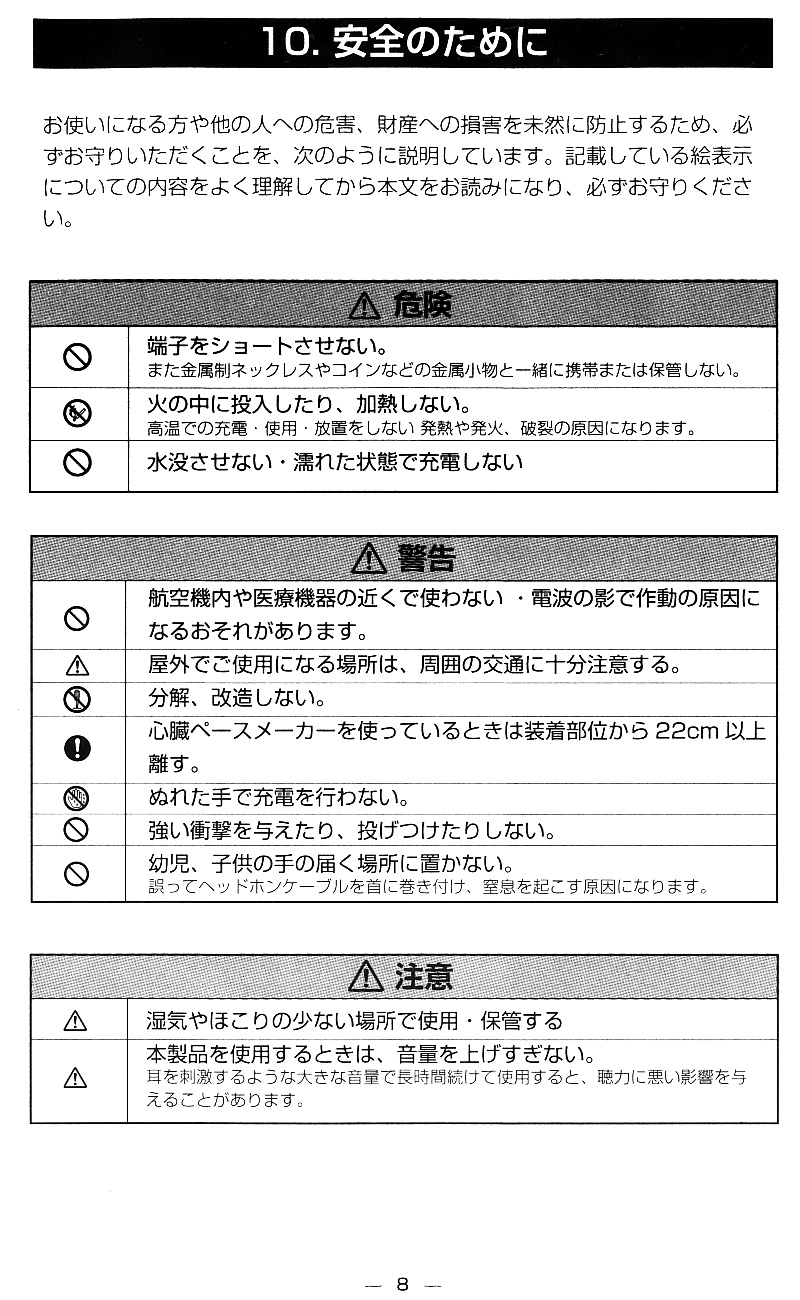 YYK-Q96 安全のために